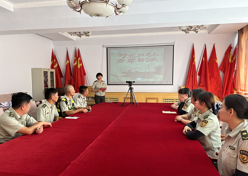 “感黨恩 聽(tīng)黨話 跟黨走” 兩支部開(kāi)展“九·一八”事變主題教育活動(dòng) 郜麗娟 (1).jpg